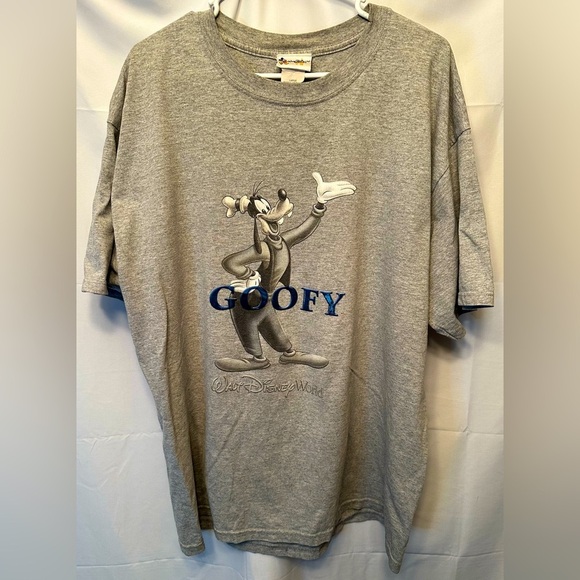 Disney Other - Vintage 90s Walt Disney World Goofy T-shirt Size Large Cartoon Classic Rare Gray